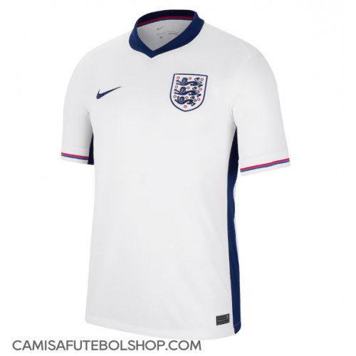 Camisa de time de futebol Inglaterra Replicas 1º Equipamento Europeu 2024 Manga Curta